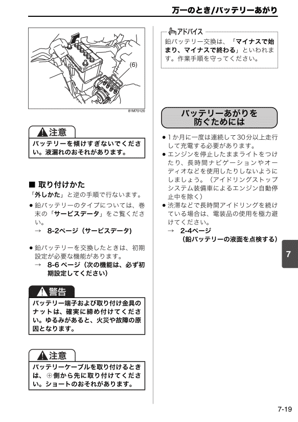 バッテリー